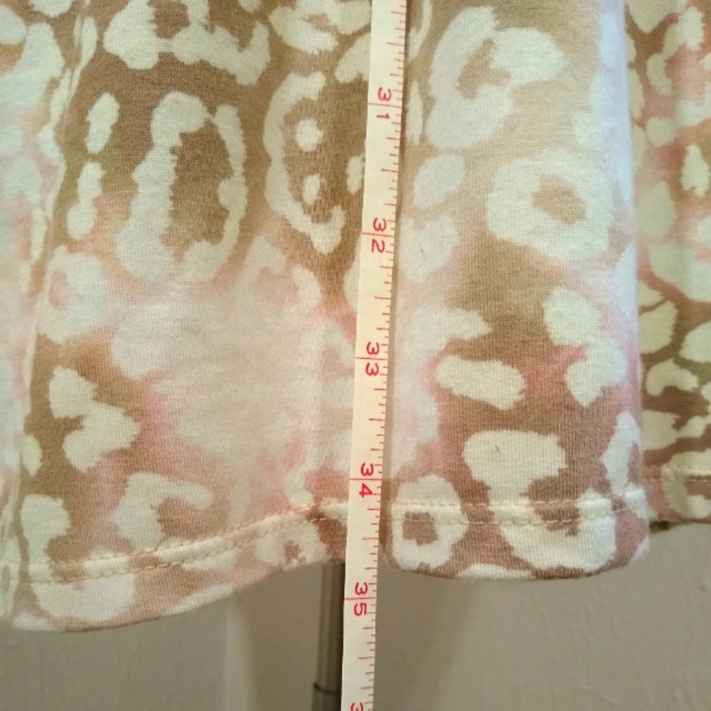 Crepas Animal Print Babydoll Tunic Size 6x - image 5